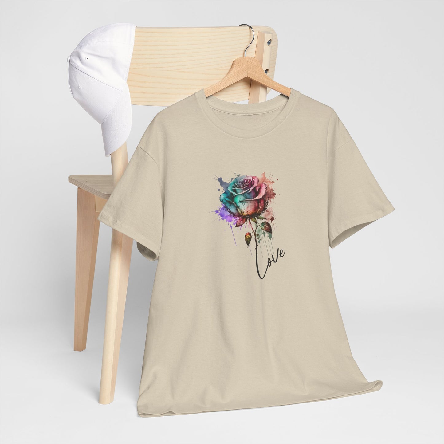 Blooming Style Rose Tee – Dripp’N Gear