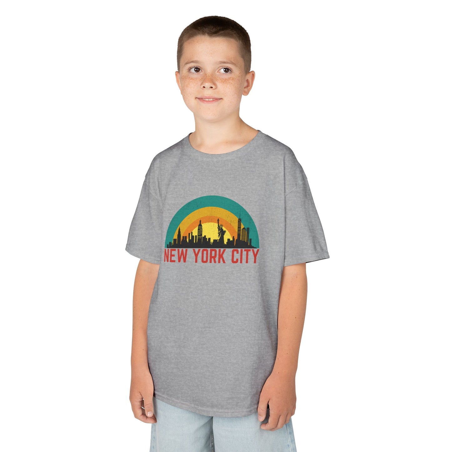 Kids Retro NYC Skyline Tee