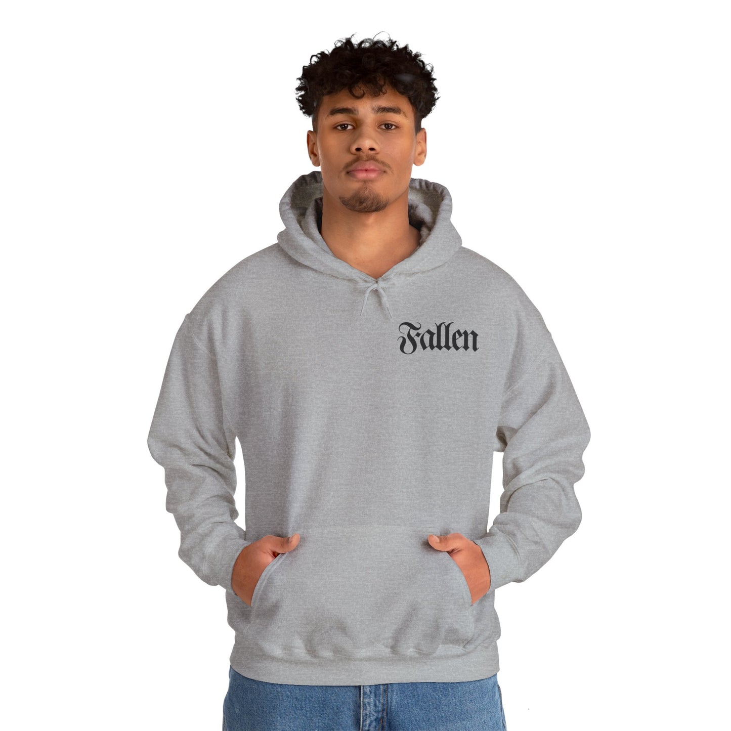 Hooded Sweatshirt - Fallen Angel Design