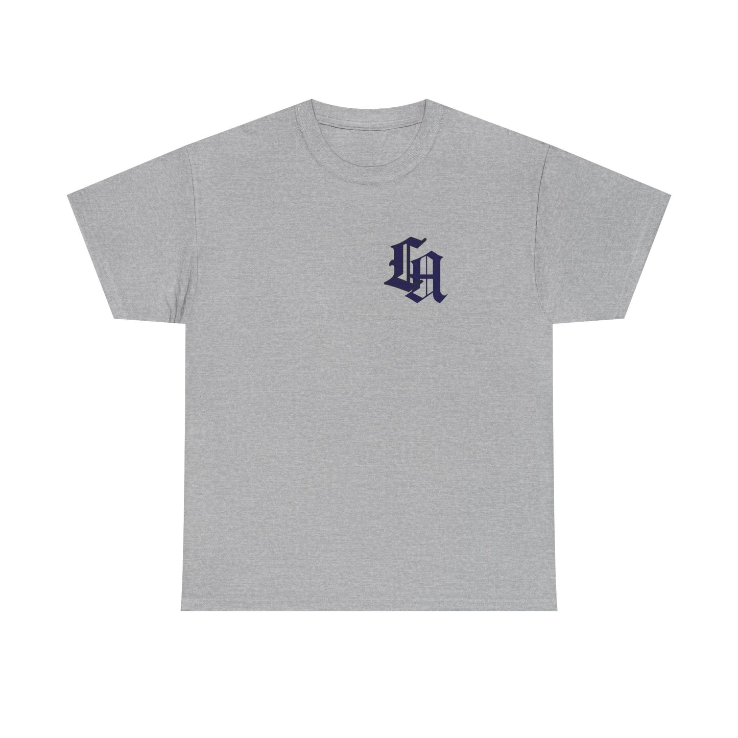 Gothic LA Minimalist Chest Tee: Premium Urban Streetwear