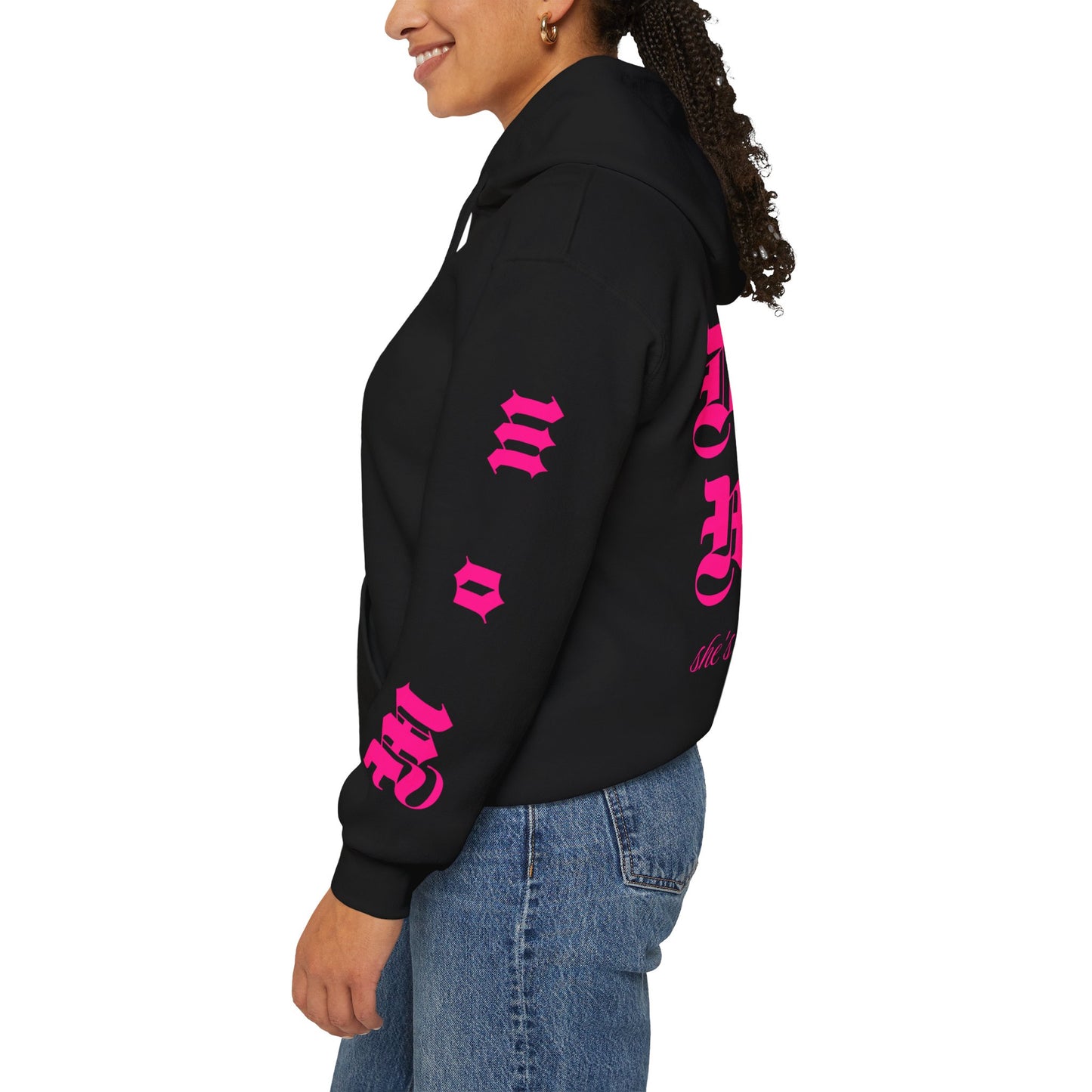 Dance Mom Hooded Sweatshirt - She's Groovin' Like Me Design