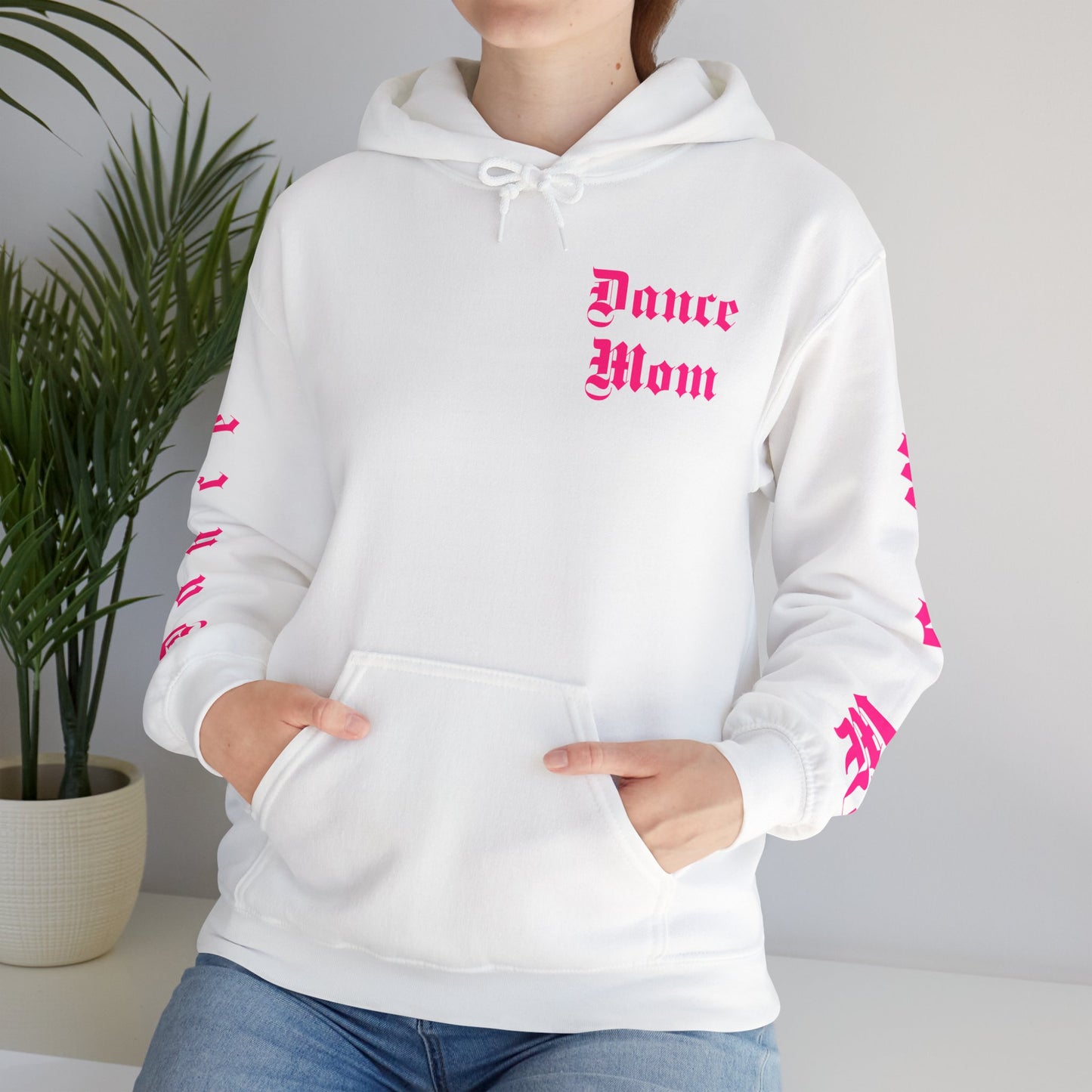 Dance Mom Hooded Sweatshirt - She's Groovin' Like Me Design