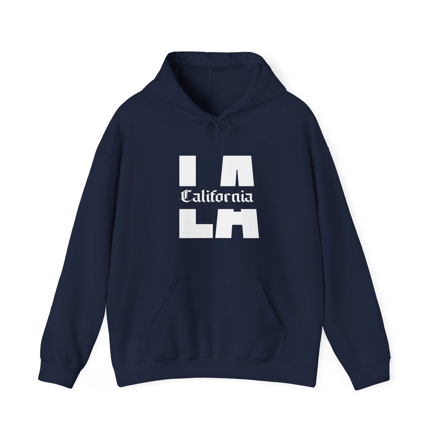 LA California Retro Block Hoodie