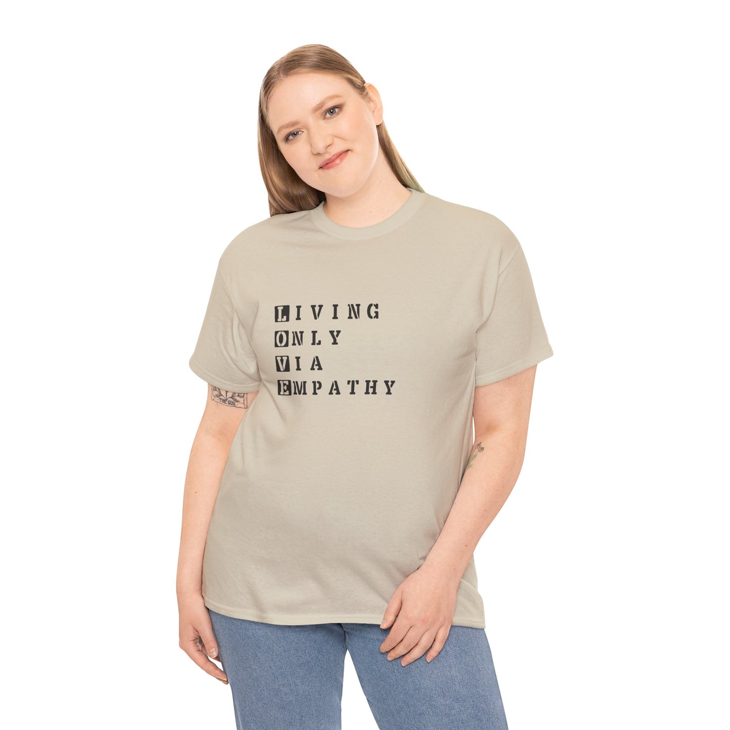 The Love Box: Living Only Via Empathy (L.O.V.E.) Premium Tee