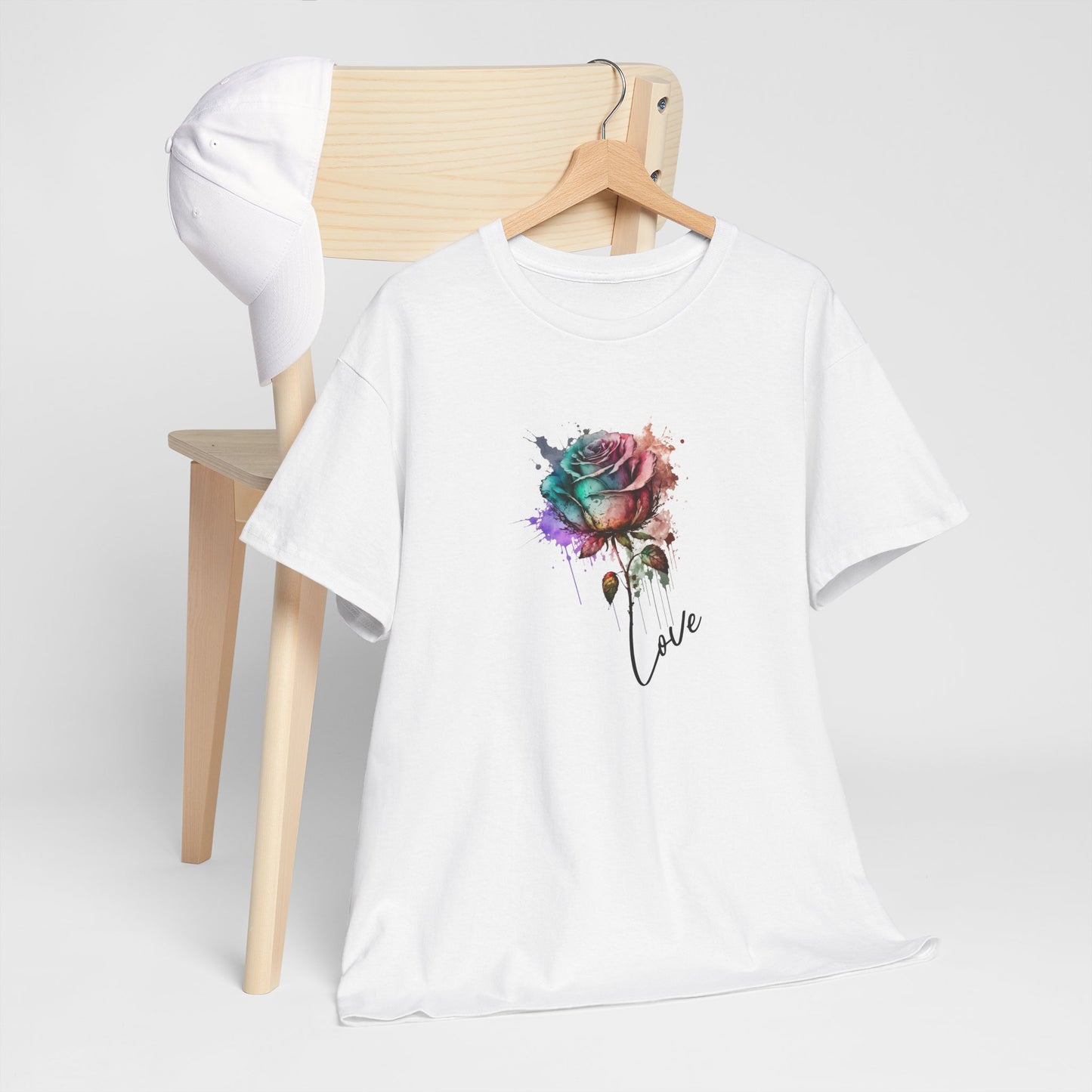 Blooming Style Rose Tee – Dripp’N Gear