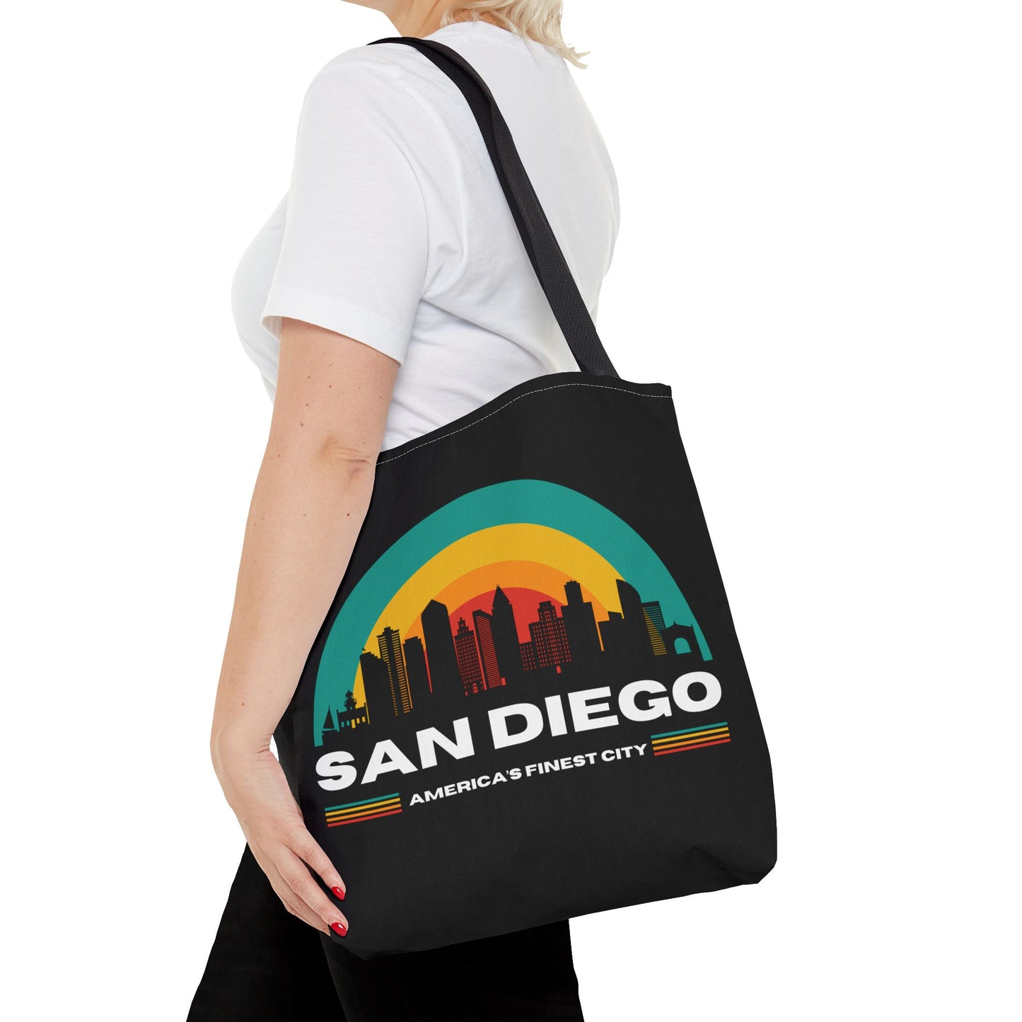 San Diego America's Finest City Tote Bag