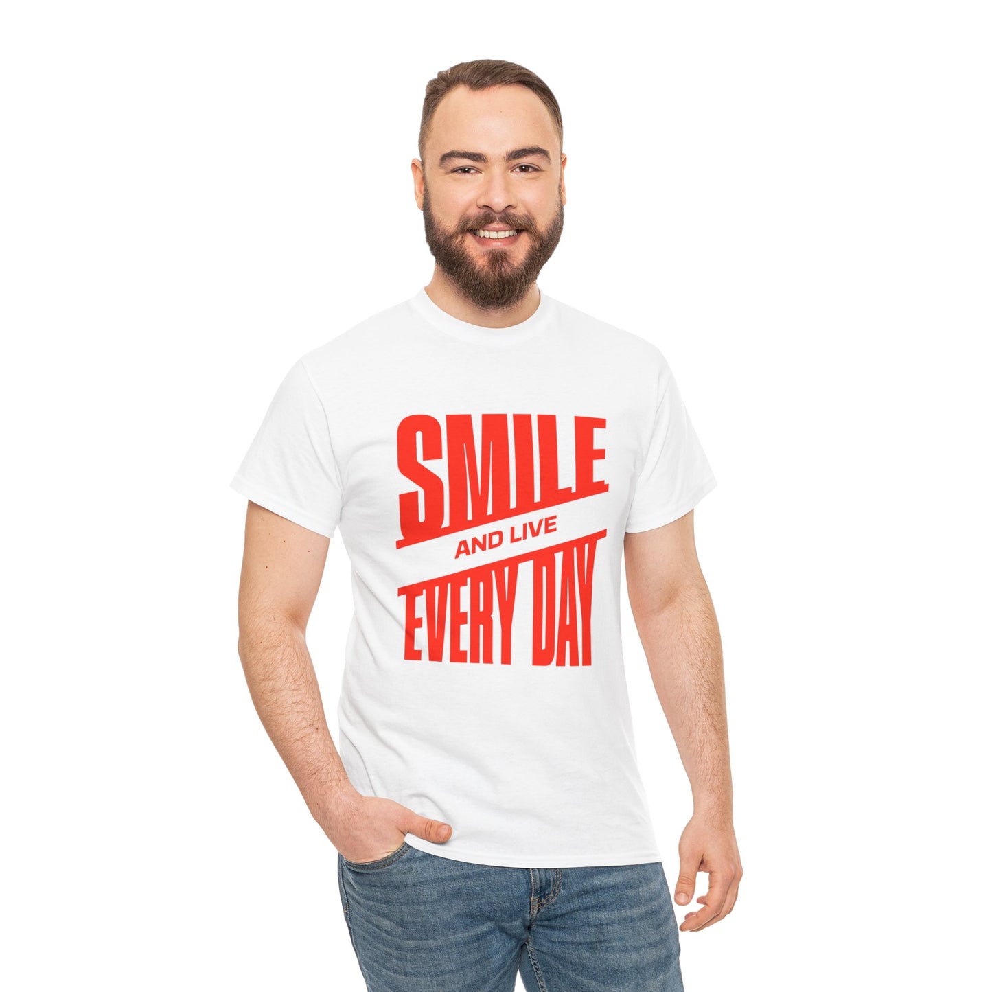 Smile Unisex Heavy Cotton Tee