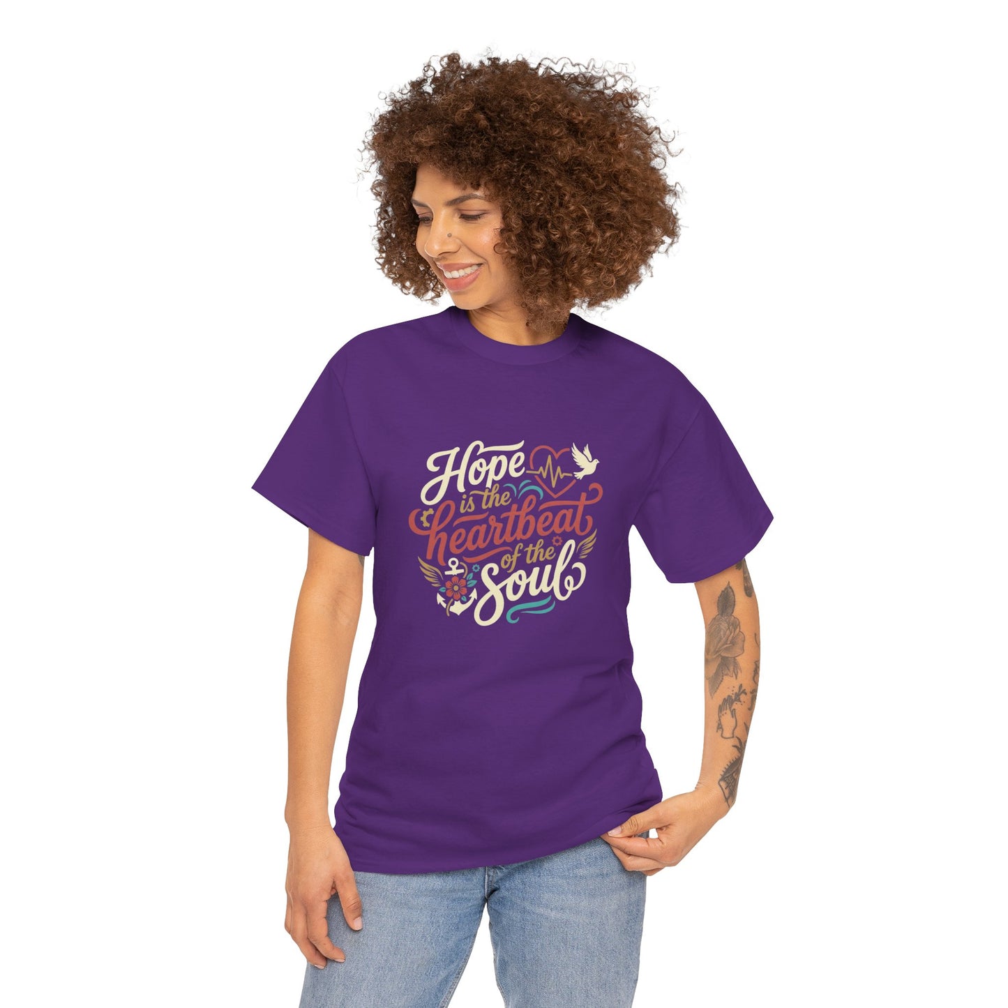 Purposeful Style: Hope Is a Heartbeat of the Soul Premium Tee
