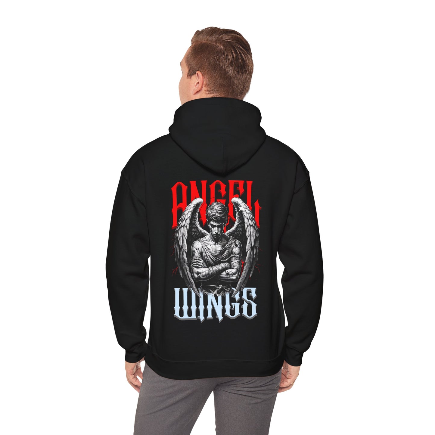 Angel Wings Unisex Heavy Blend™ Hooded Sweatshirt