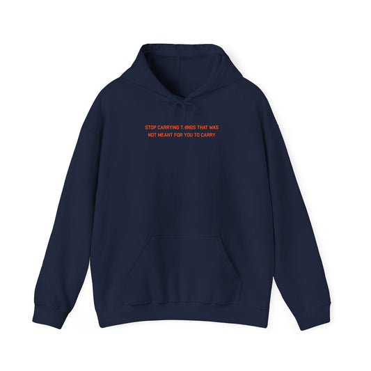 Quit Carrying Unisex Hooded Sweatshirt - Heavy Blend™