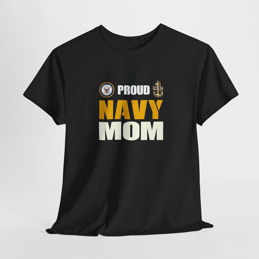 Proud Navy Mom Tee – Dripp’N Gear