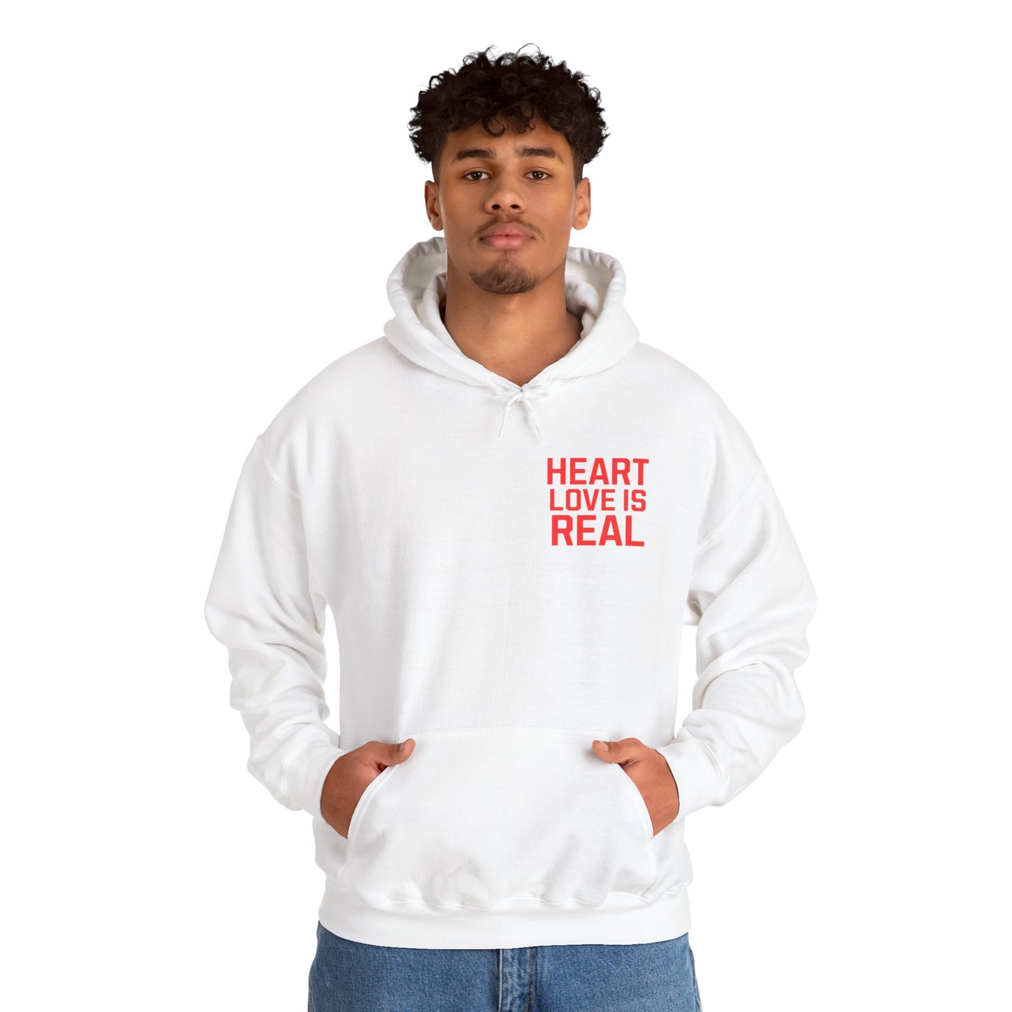 Heart Love Is Real Hoodie