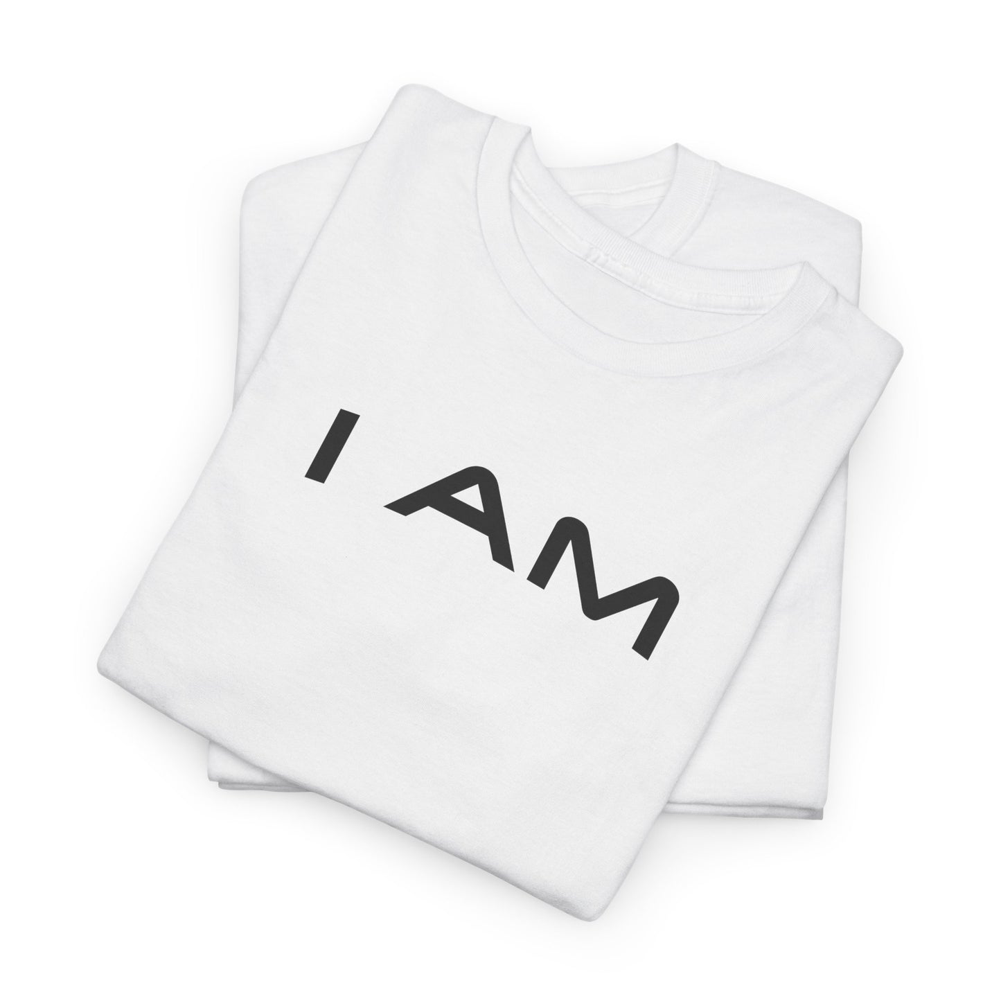 I AM Unisex Heavy Cotton Tee - Inspirational Graphic T-Shirt