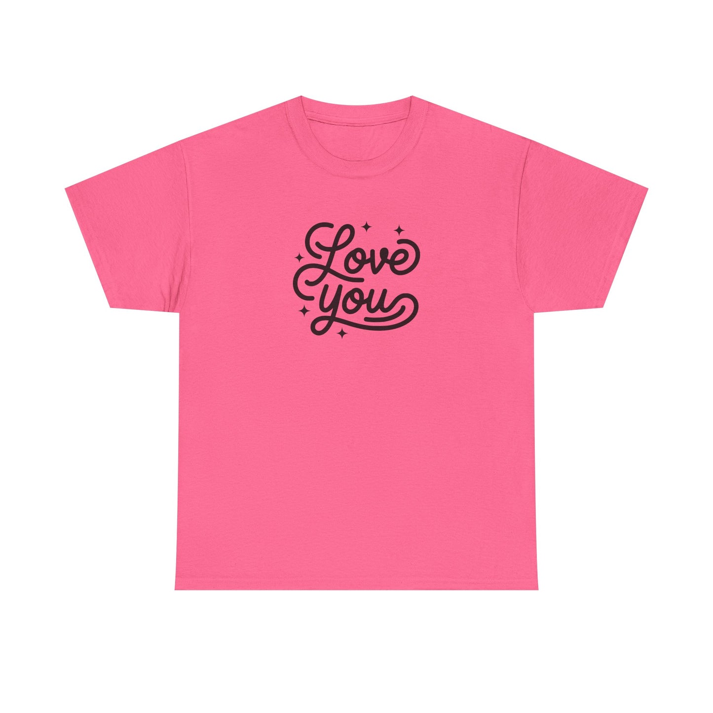 Love You Tee – Bold, Soft, Everyday Romance