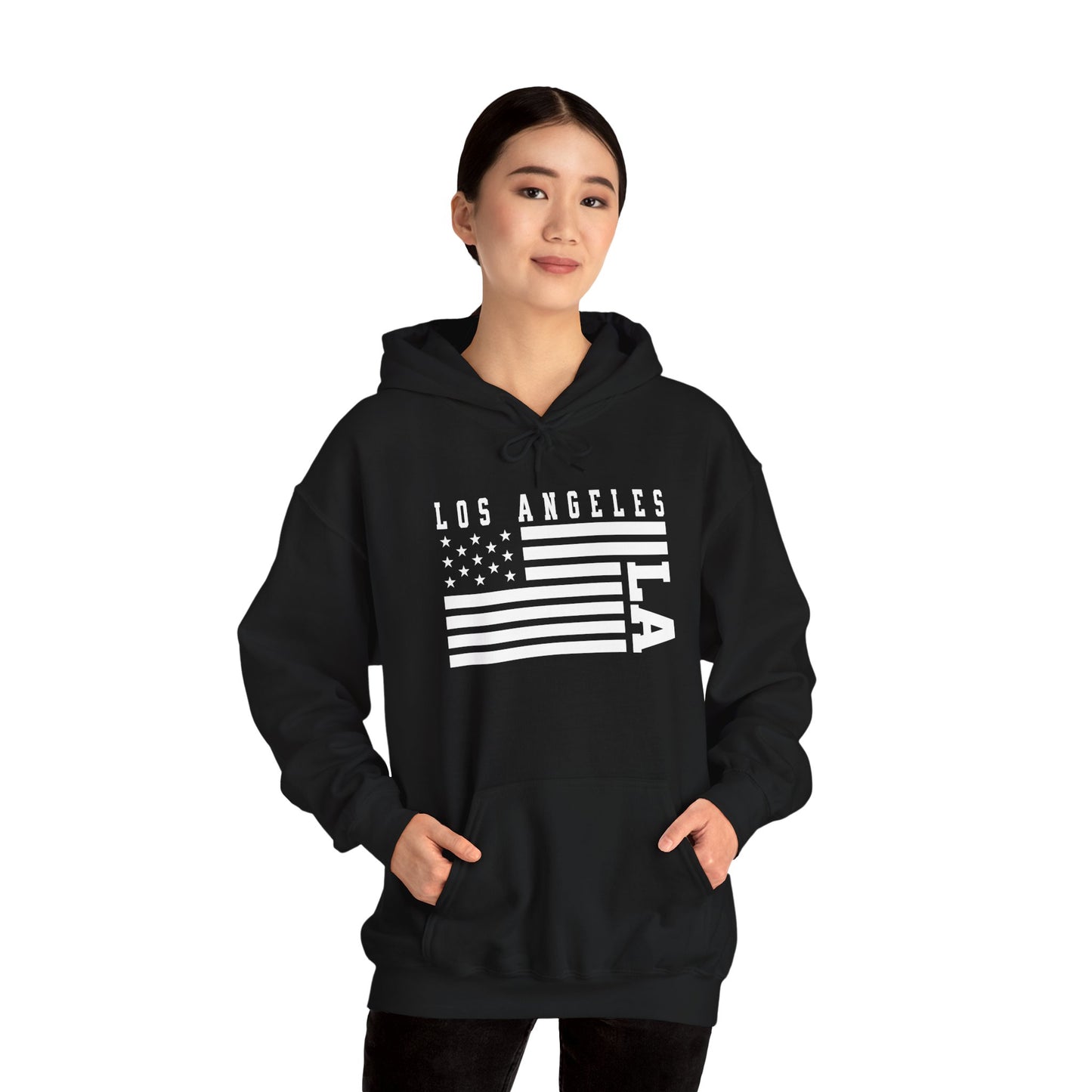 Los Angeles USA Flag Sweatshirt