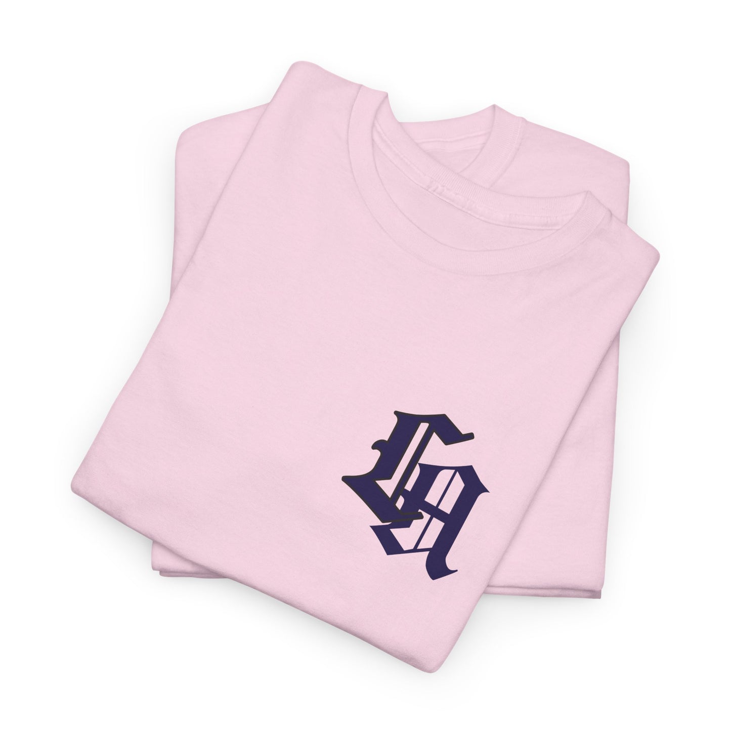 Gothic LA Minimalist Chest Tee: Premium Urban Streetwear