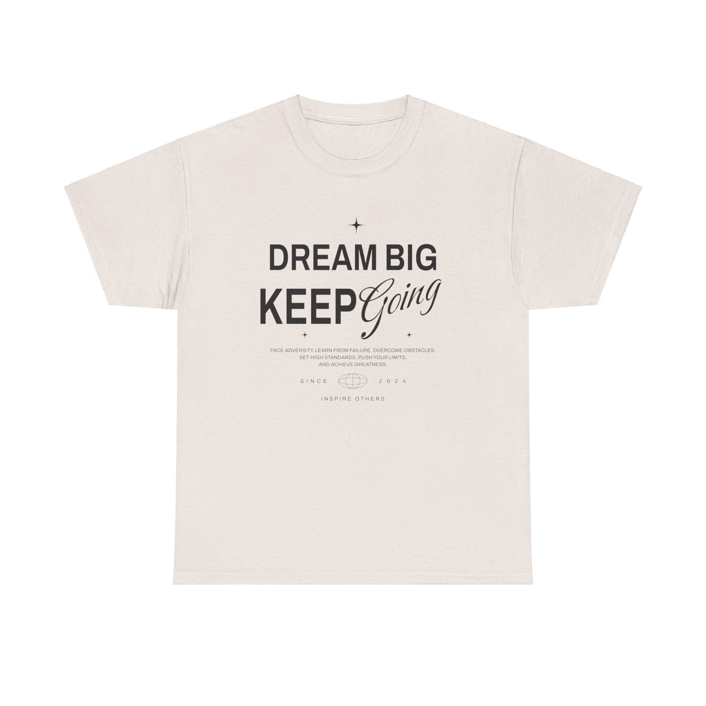 Dream Big lighter color shirts Unisex Heavy Cotton Tee