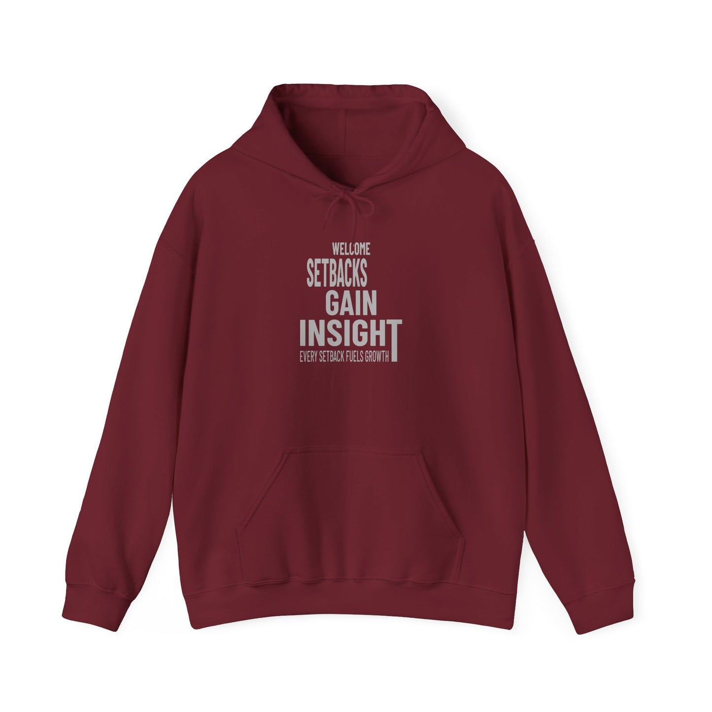 Welcome Setbacks Gain Insight Hoodie