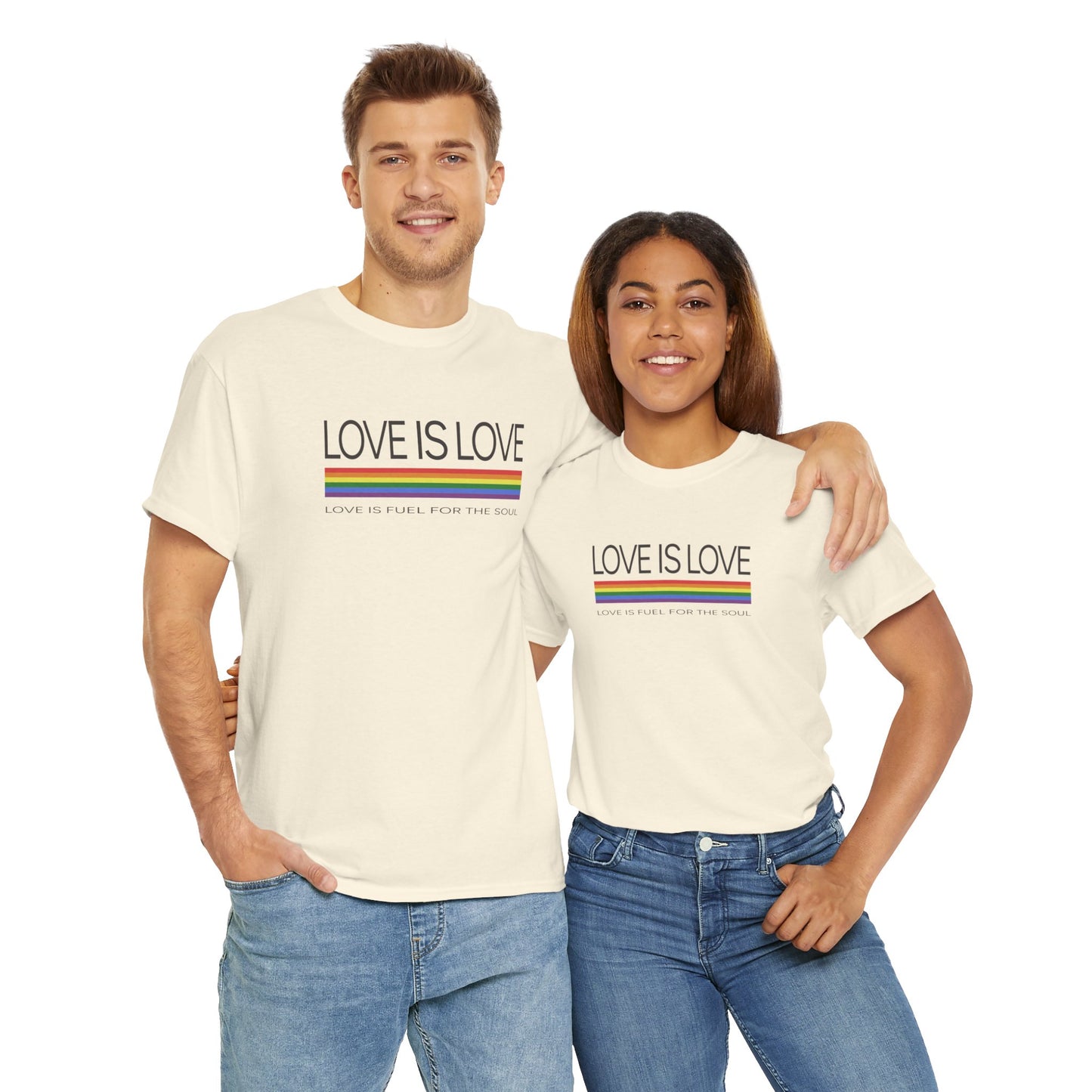 Love is Love Unisex Heavy Cotton Tee