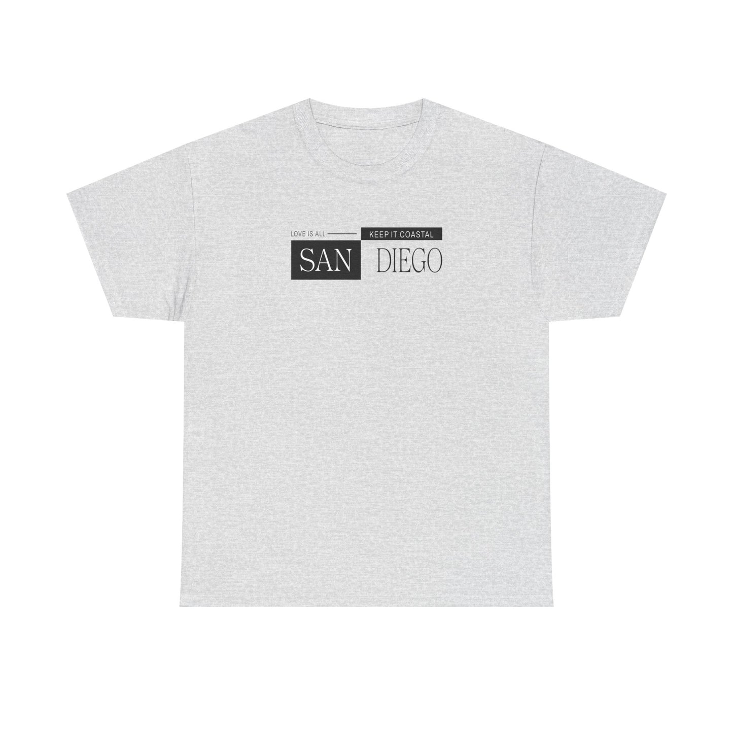 Stylish San Diego Vibes Graphic Tee
