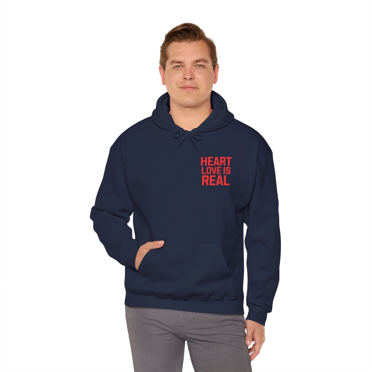 Heart Love Is Real Hoodie