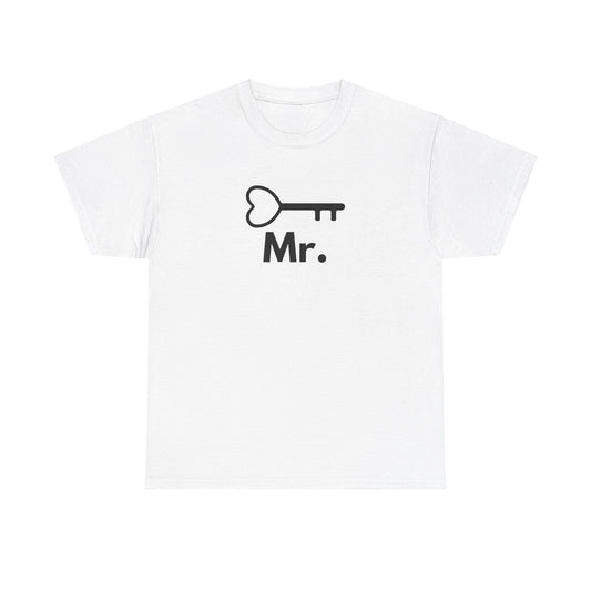 Mr Key Unisex Heavy Cotton Tee