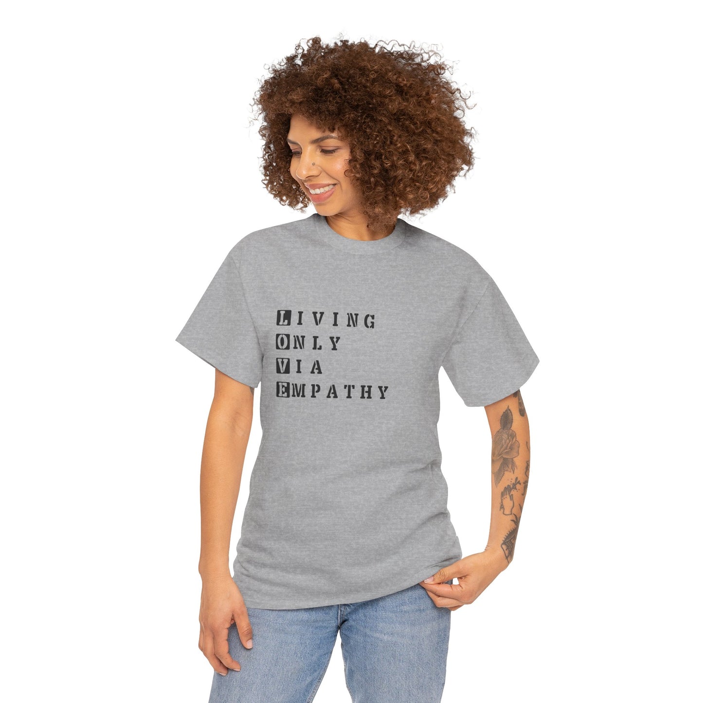 The Love Box: Living Only Via Empathy (L.O.V.E.) Premium Tee
