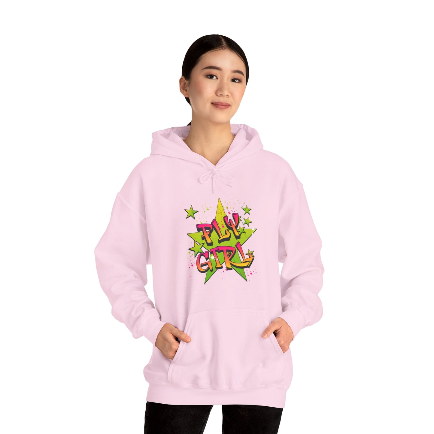 Fly Girl Unisex Heavy Blend™ Hooded Sweatshirt