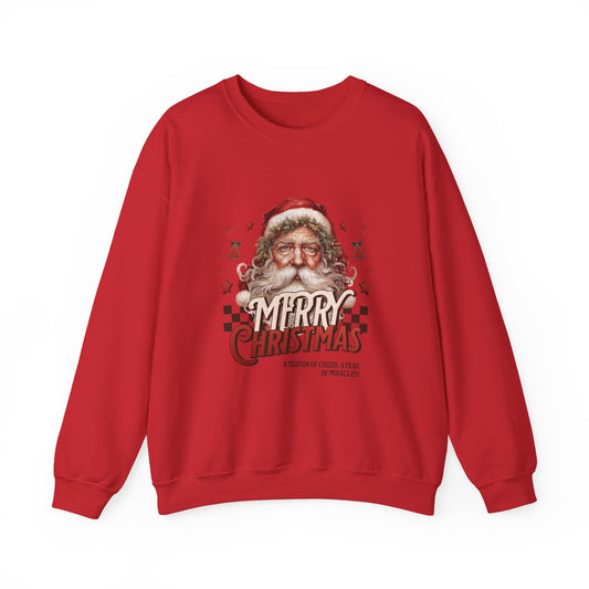 Merry Christmas: Cozy Unisex Crewneck Sweatshirt