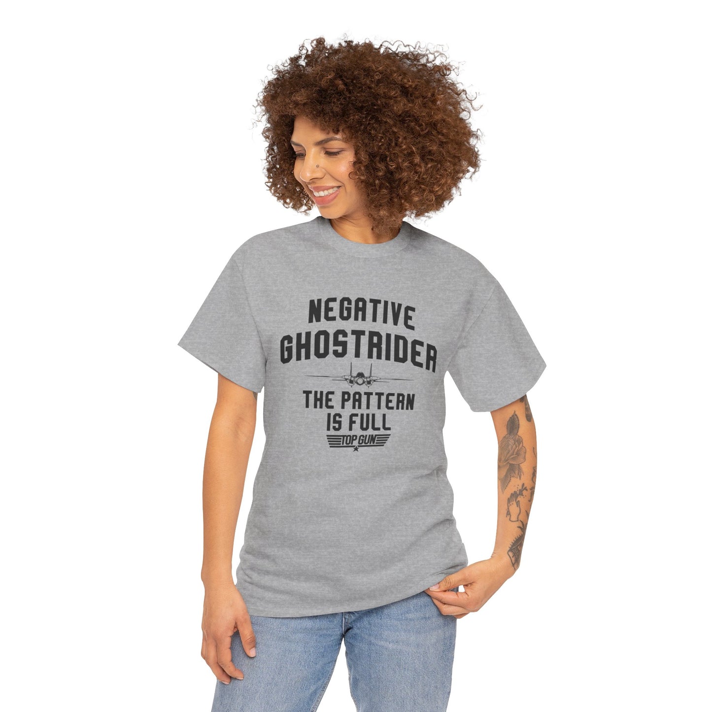 Negative Ghostrider Unisex Heavy Cotton Tee