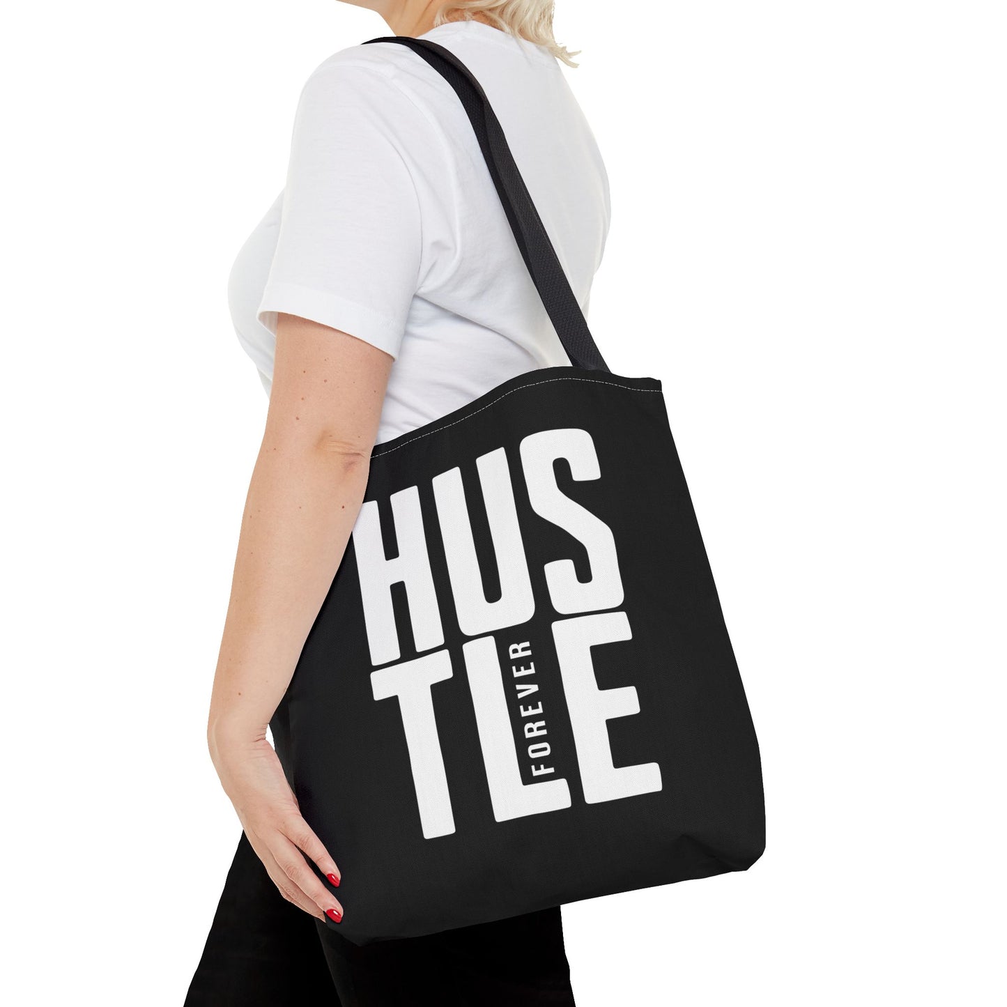 Hustle Forever Canvas Tote Bag