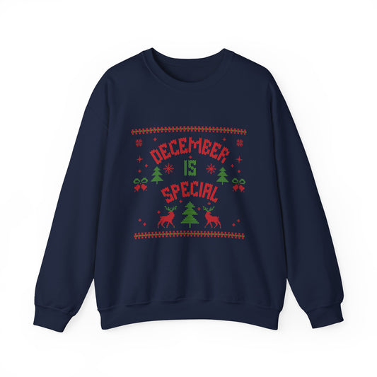 December Is Special: Cozy Holiday Crewneck