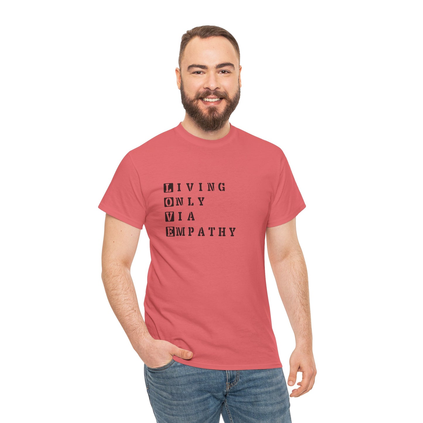 The Love Box: Living Only Via Empathy (L.O.V.E.) Premium Tee
