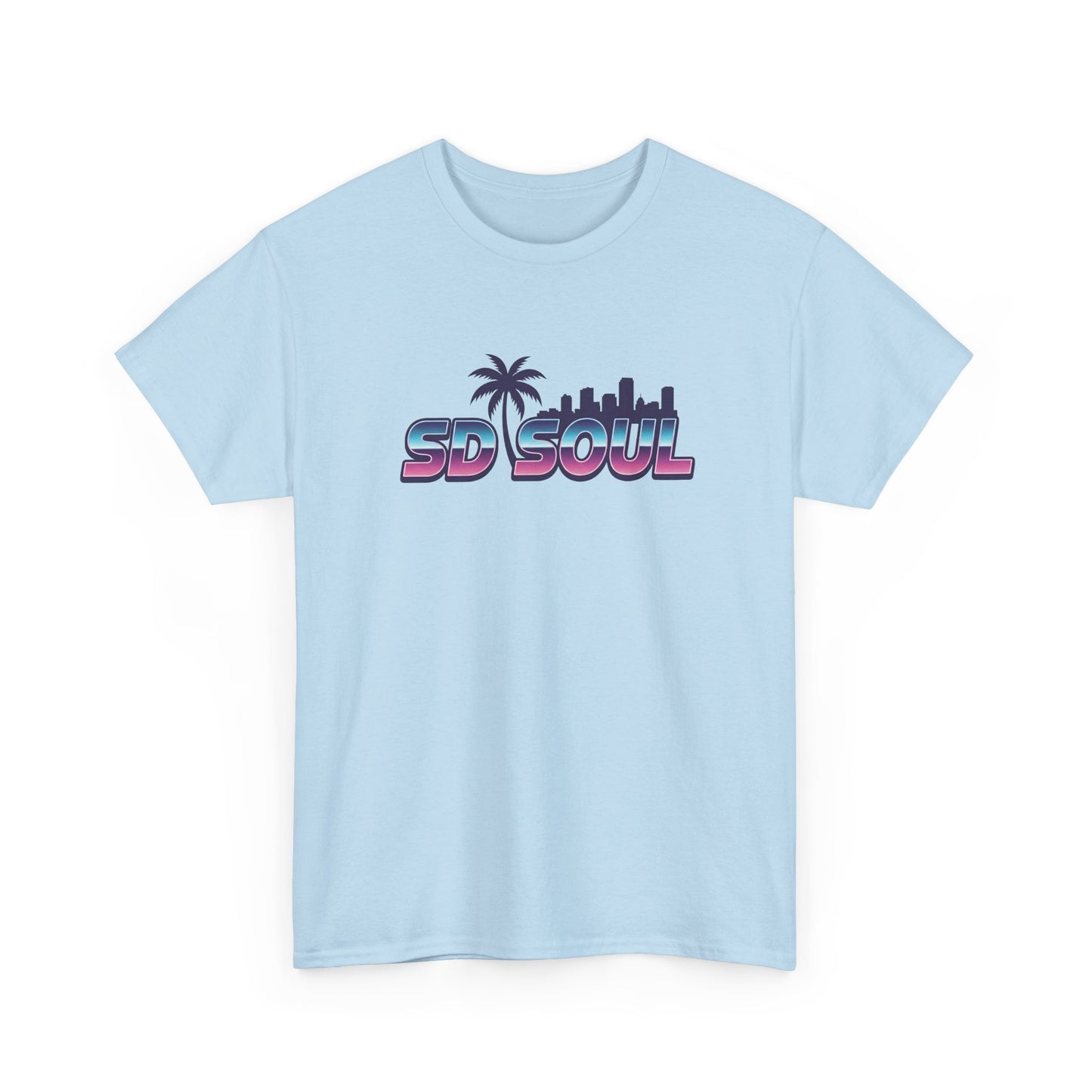 San Diego Soul: Retro Palm Premium Beach Vibe Tee