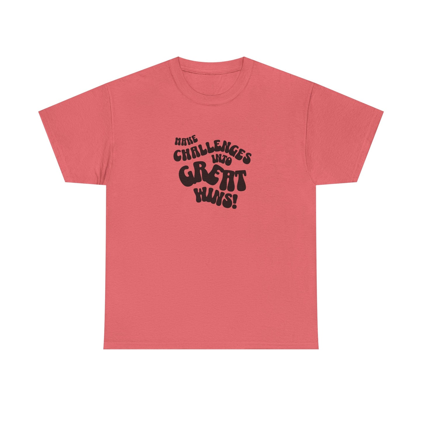 Challenge Accepted: Motivational Unisex Cotton Tee