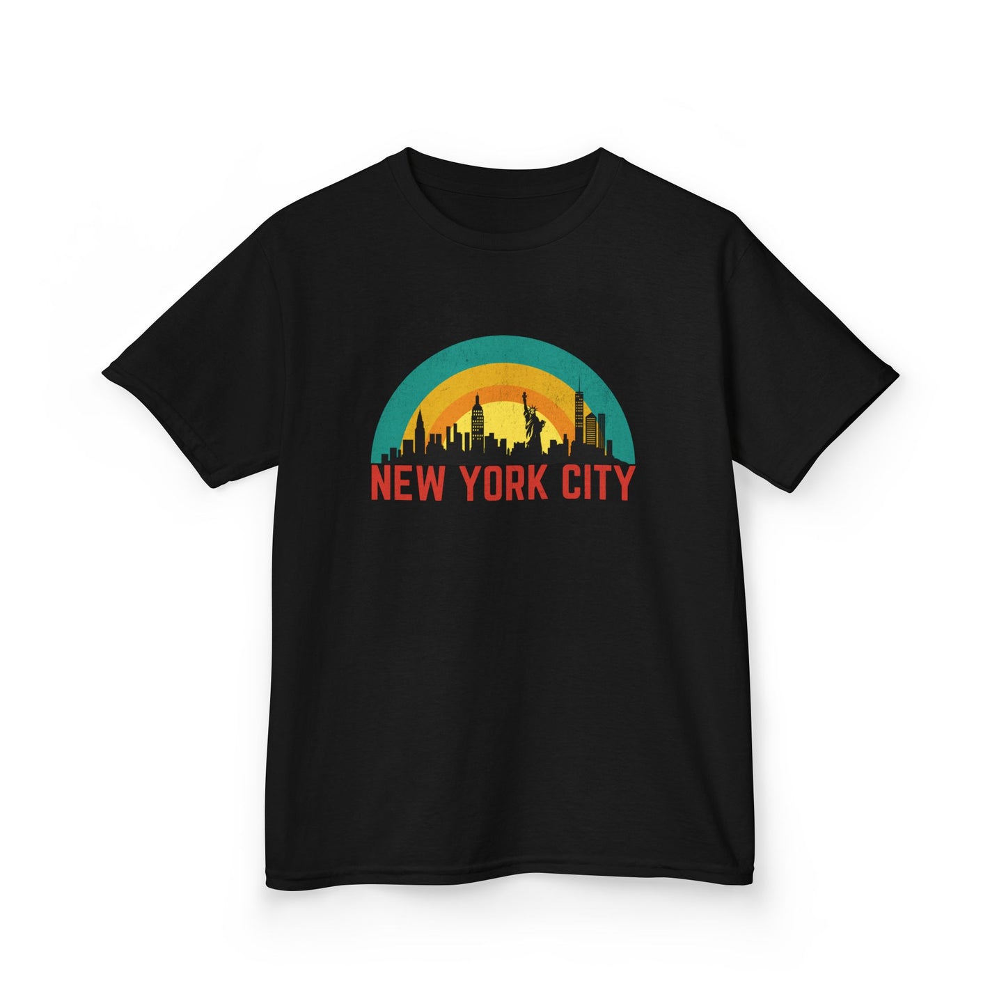 Kids Retro NYC Skyline Tee