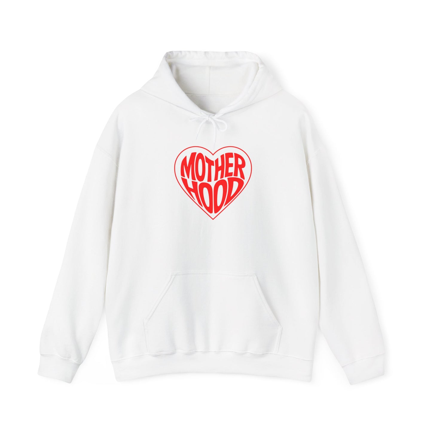 Motherhood Heart Hoodie – Cozy Love for Moms