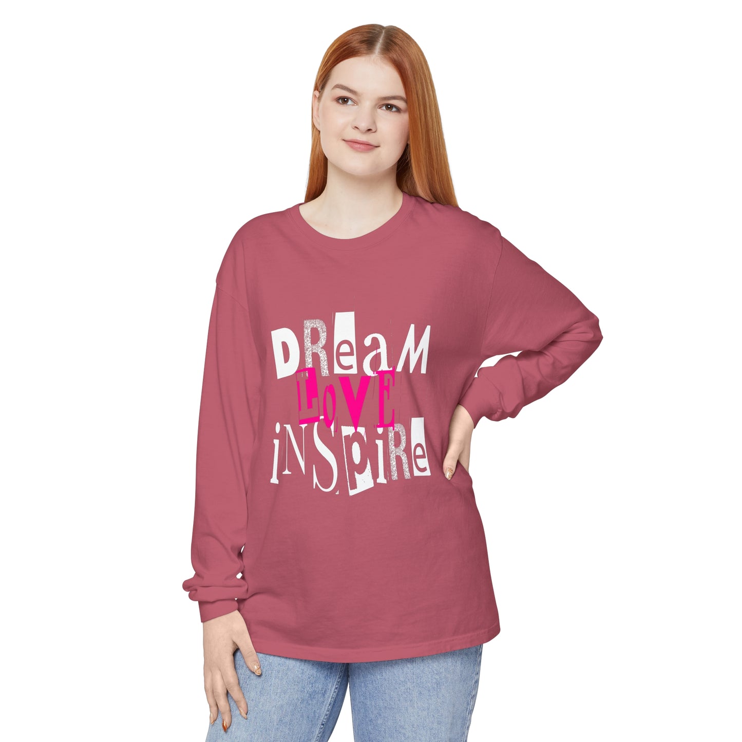 Dream Love Inspire Long Sleeve T-Shirt