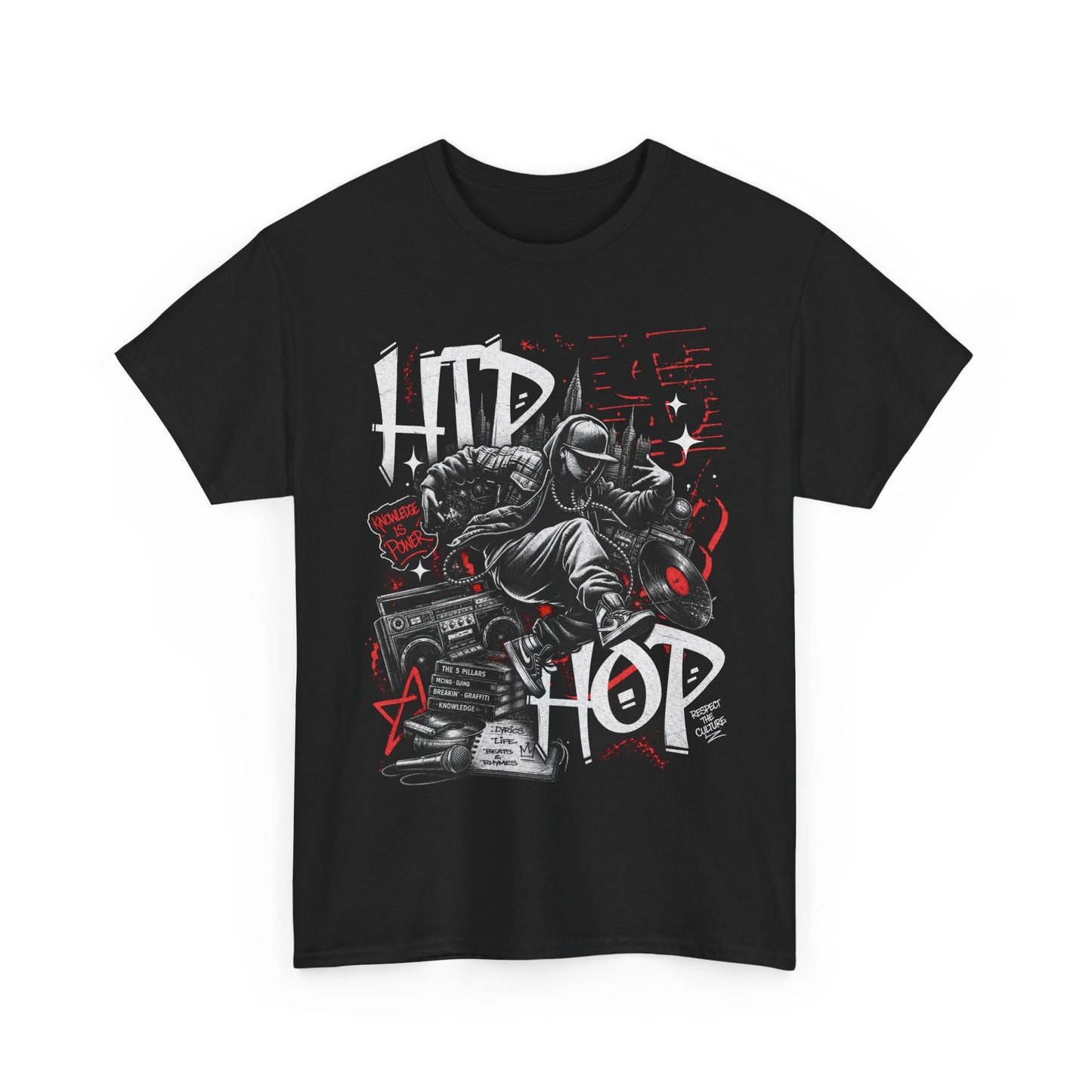 Hip Hop Graffiti Streetwear Tee