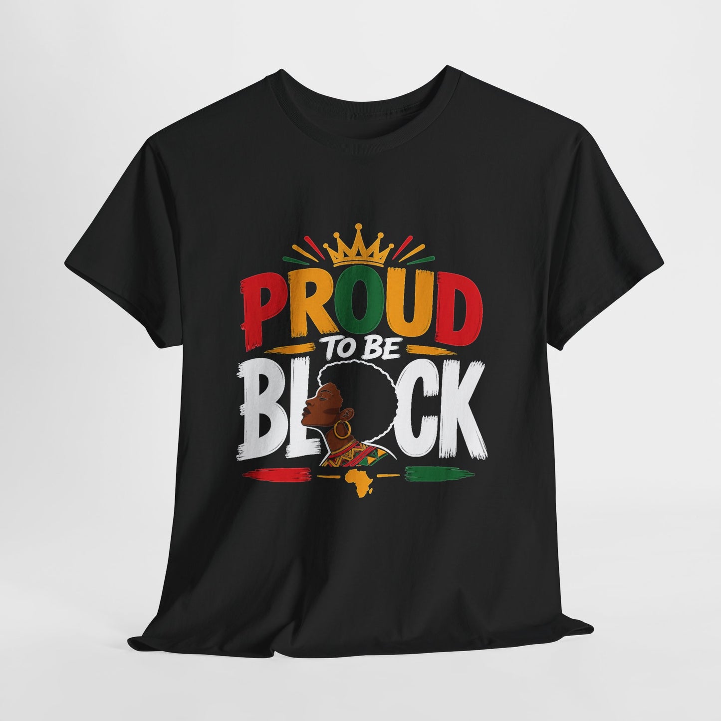Proud to Be Black Crown Tee