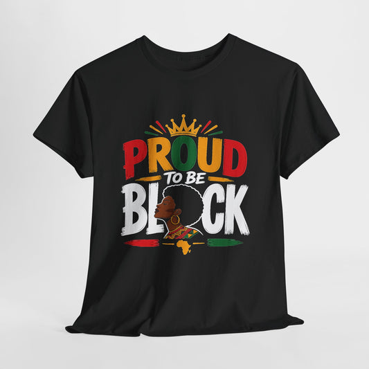 Proud to Be Black Crown Tee