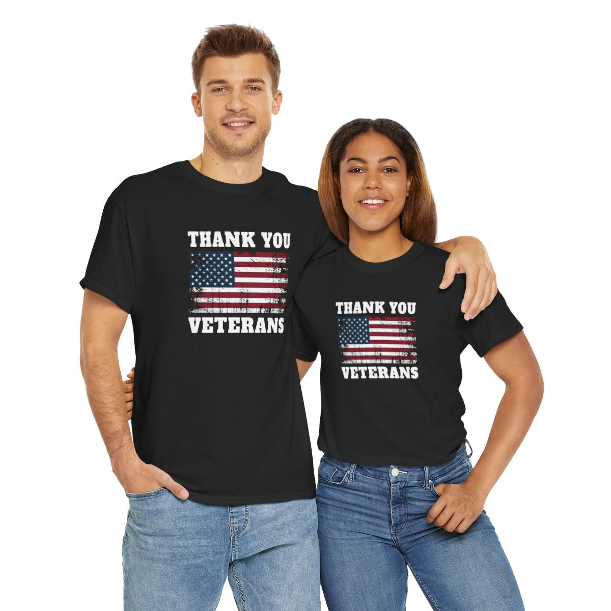 Thank you for your service Unisex Heavy Cotton Tee