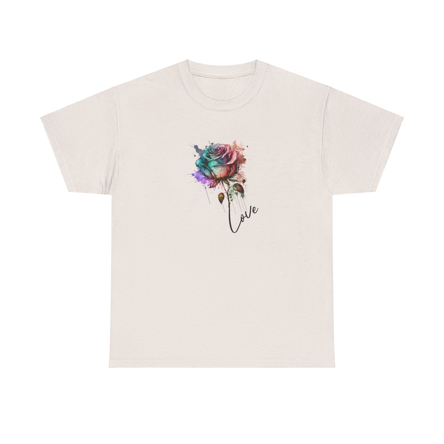 Rose Unisex Heavy Cotton Tee