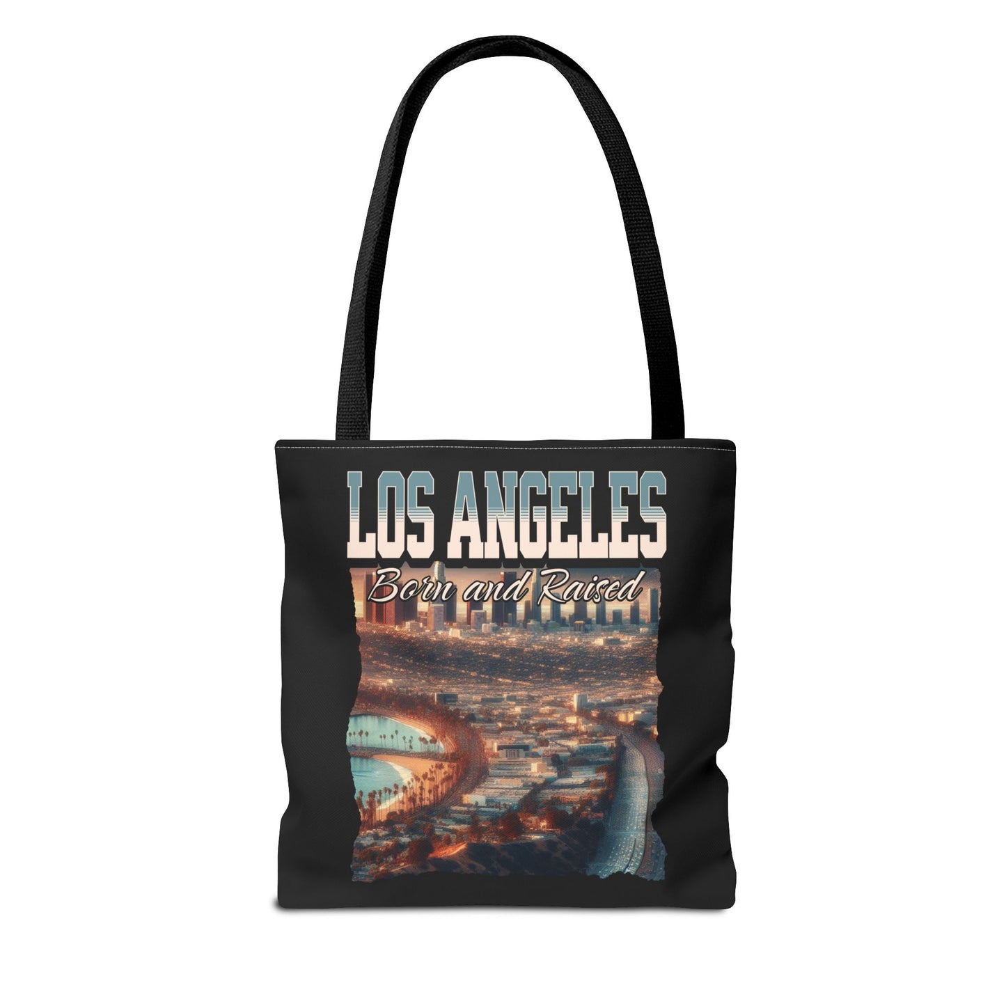 Los Angeles Born and Raised Tote Bag