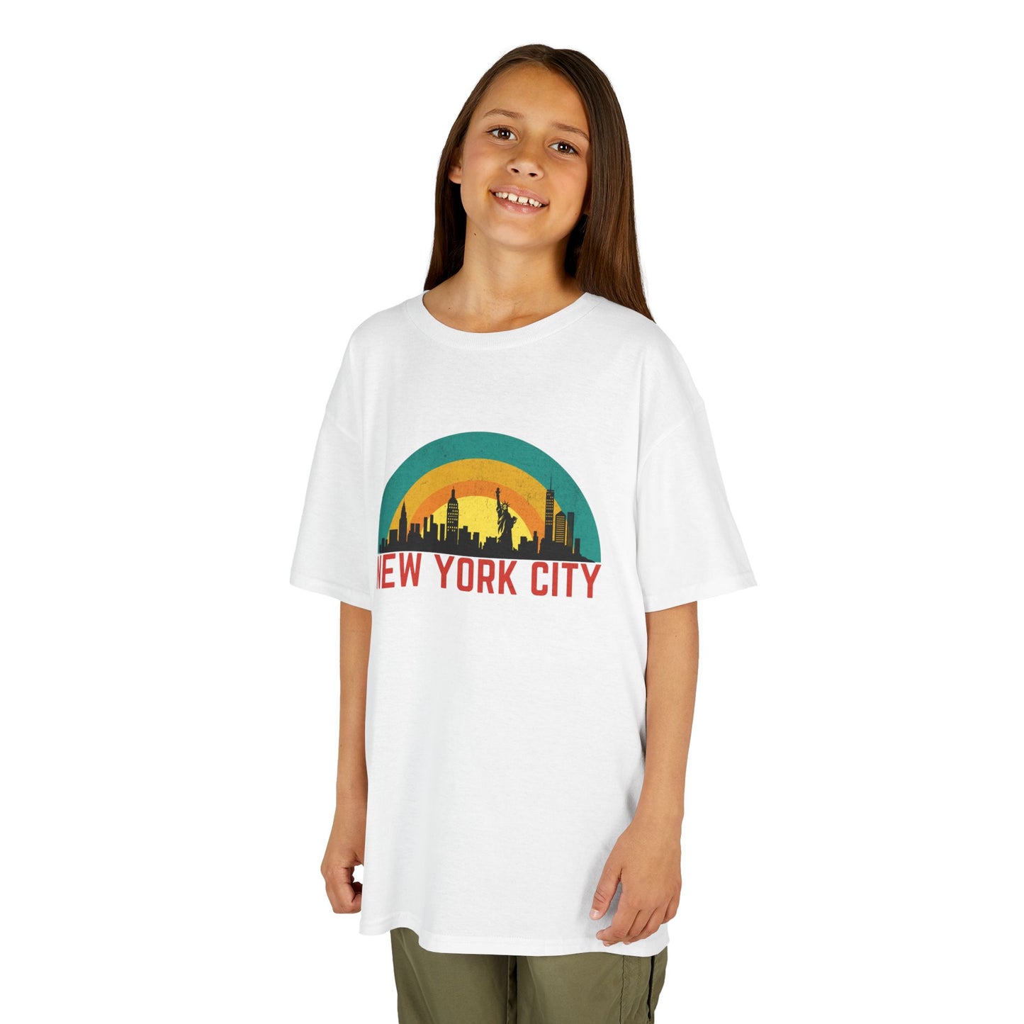Kids Retro NYC Skyline Tee