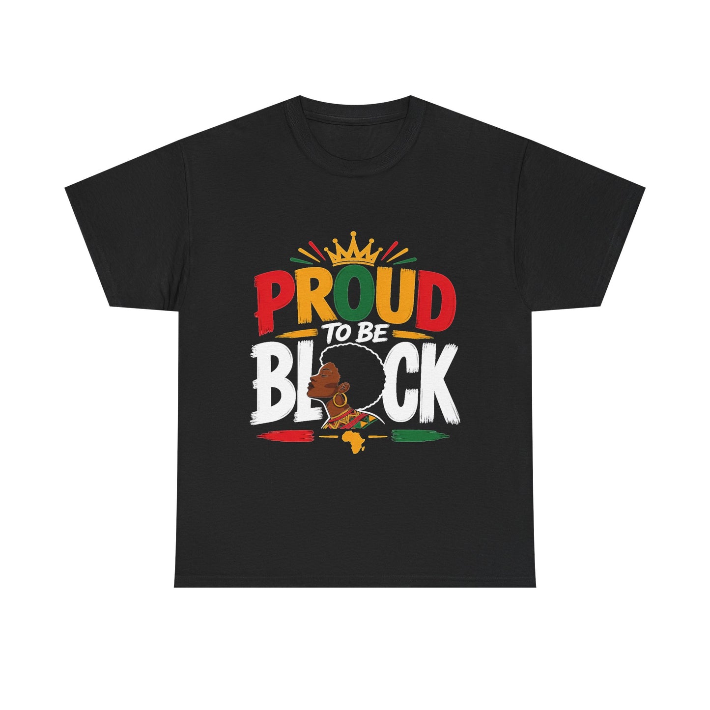 Proud to Be Black Crown Tee