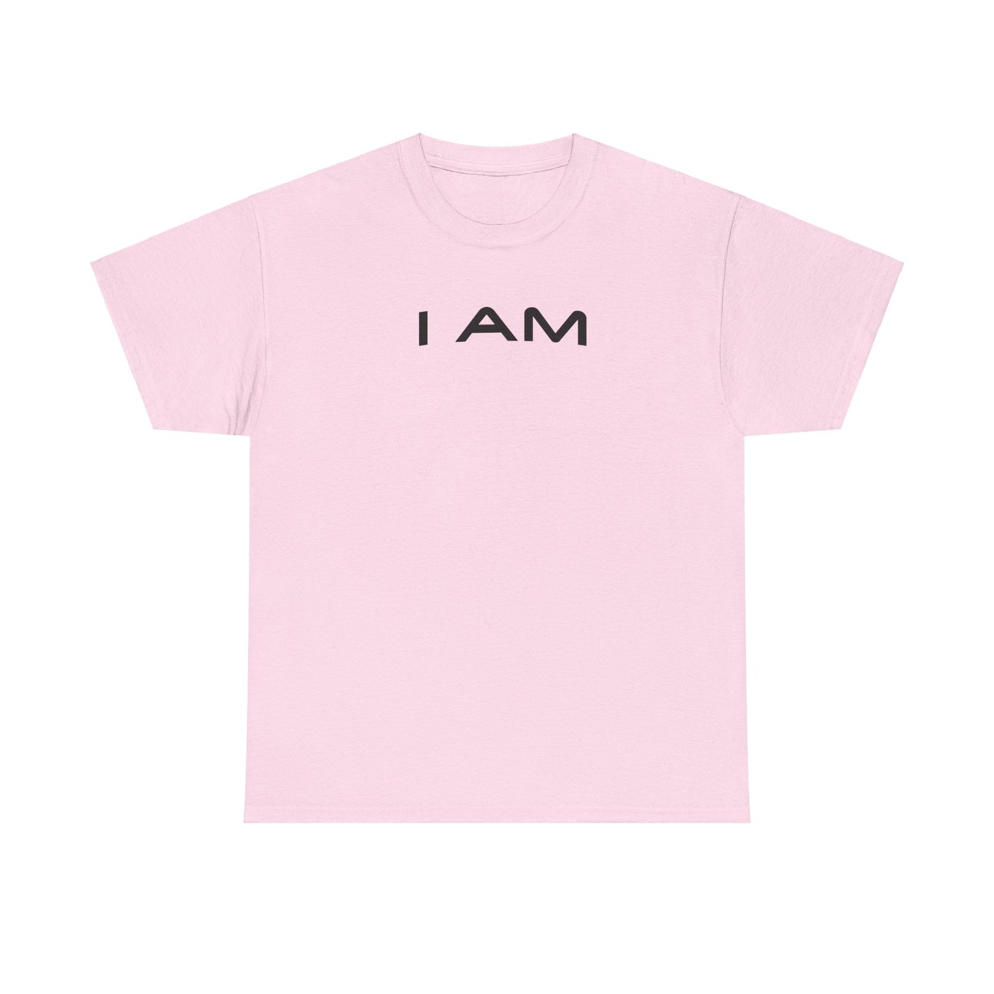 I AM Unisex Heavy Cotton Tee - Inspirational Graphic T-Shirt