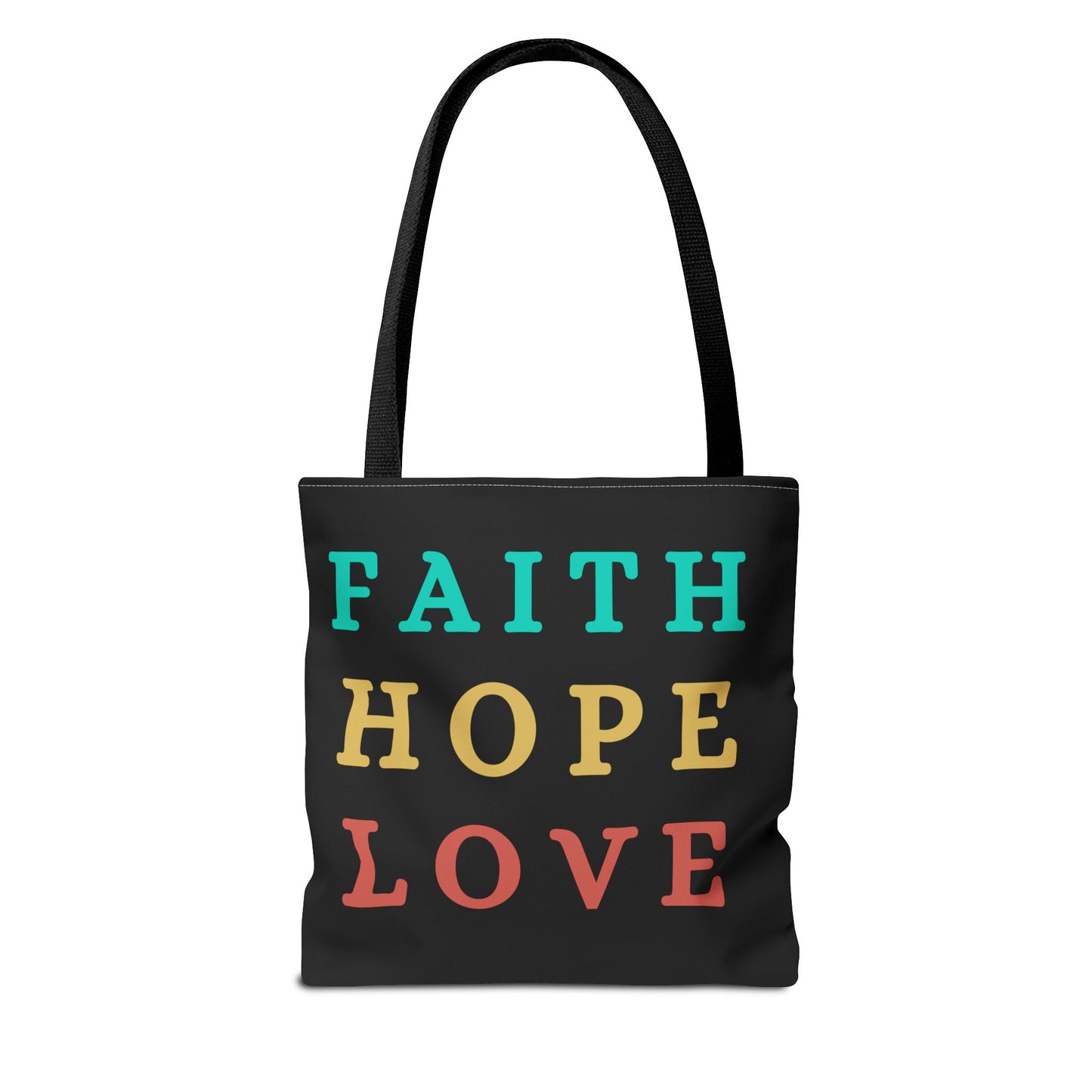 Hope Faith Love Tote Bag