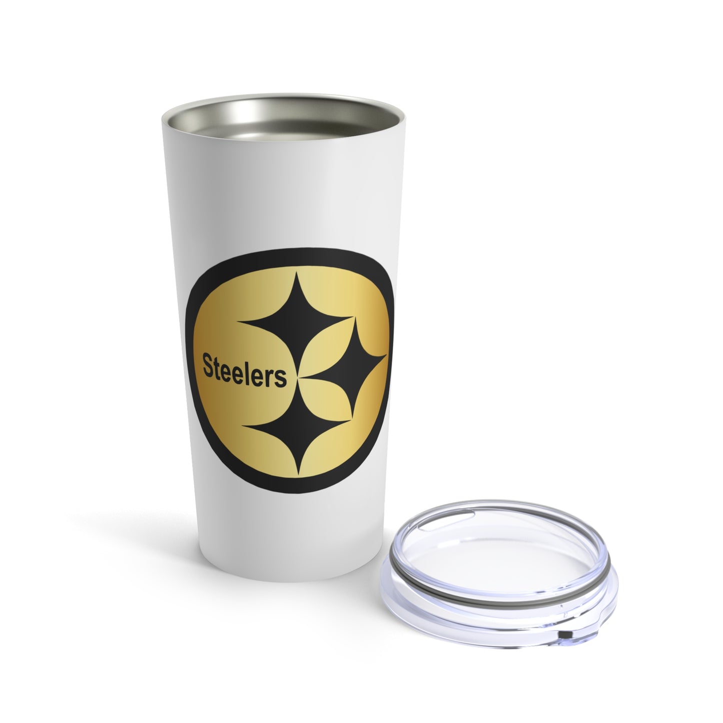 Black and Yellow Tumbler 20oz