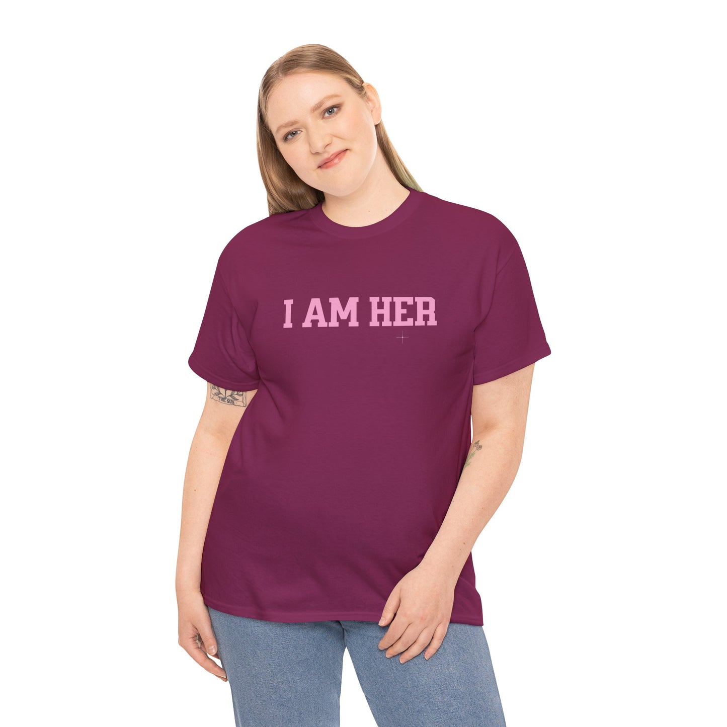 I Am Her Empowerment Statement Tee